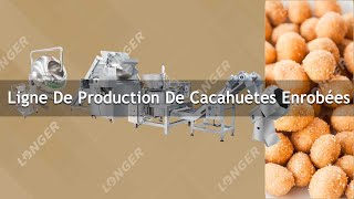 Machine De Fabrication De Cacahuètes Enrobées De Farine [upl. by Sabella]