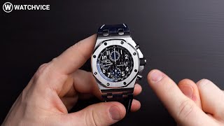 Eine STAHLUhr für 26200 € AUDEMARS PIGUET Royal Oak Offshore Chronograph 26470ST UNBOXINGamp REVIEW [upl. by Portia]