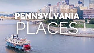 10 Best Places to Visit in Pennsylvania  Travel Video [upl. by Atsahc627]