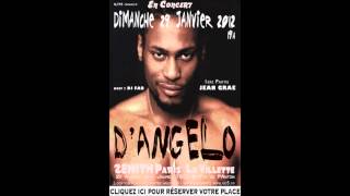 DANGELO  Lady  LIVE [upl. by Taft]