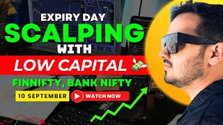 Live Intraday Trading  Banknifty option Scalping 10 September  Option Buying [upl. by Eltsirc443]