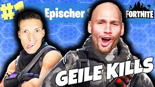 Geile Kills in Fortnite feat TutopolisTV  Flying Uwe [upl. by Driskill413]