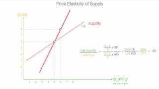 How to Calculate Price Elasticity of Supply PES [upl. by Haliek]