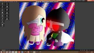 Finsternis Vampir Speedpaint 19 Nora and Shira Butch [upl. by Nobell543]