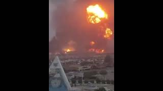 Israeli army launches air raids on Yemen’s Ras Isa and Hodeidah [upl. by Eiramoj]