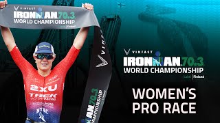 Womens Professional Race Coverage  2023 VinFast IRONMAN 703 World Championship [upl. by Lenz]