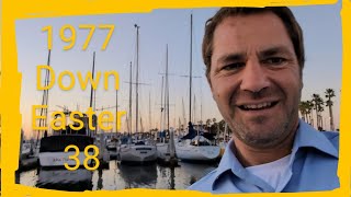 1977 Down Easter 38 Sailboat 19000 SALE [upl. by Margette]