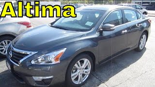 2013 NISSAN ALTIMA Review Start Up Engine [upl. by Orapma]