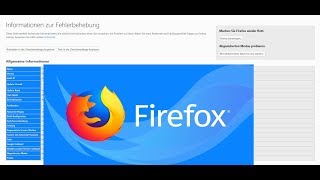 Firefox Probleme beheben durch bereinigen  Einstellungen zurücksetzen [upl. by Llehsim945]