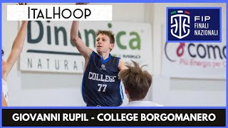 Giovanni Rupil  College Borgomanero  Finali Nazionali U15 2022 [upl. by Anewor]