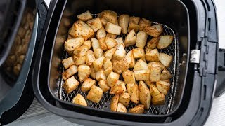 Air Fryer Crispy Potatoes  A Quick Easy amp Perfect Side Dish [upl. by Hannibal656]