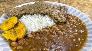 Menestra de fréjol canario 🇪🇨  Receta fácil y muy deliciosa [upl. by Akiam]