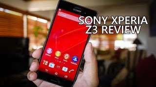 Sony Xperia Z3 Review [upl. by Herahab32]