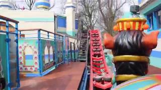 Kamelen Tivoli Gardens Onride FrontSeat POV [upl. by Acinna855]