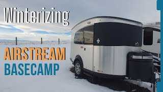 Winterizing the Airstream Basecamp in less than 12 minutes [upl. by Sieber]