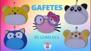 5 IDEAS DE GAFETES O CARTELES  VUELTA A CLASES [upl. by Faulkner51]