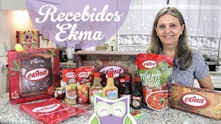 Recebidos EKMA unboxing de produtos  Receitas da Mãe Coruja [upl. by Wren]