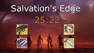 Salvations Edge Speedrun in 25 Minutes and 22 Seconds World record [upl. by Lozano]