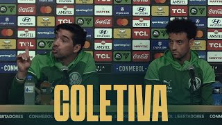 COLETIVA ABEL FERREIRA E FELIPE ANDERSON  BOTAFOGO 2 X 1 PALMEIRAS  LIBERTADORES 2024 [upl. by Airbas]