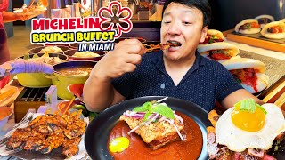 ALL YOU CAN EAT Peruvian MICHELIN BRUNCH BUFFET in Miami Florida [upl. by Lorant]