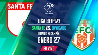 SANTA FE VS ENVIGADO  LIGA BETPLAY  EN VIVO [upl. by Wyne]