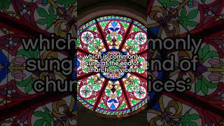 About Doxology  Sunday Shorts sunday doxology Jesus trinity music hymns [upl. by Cowley666]