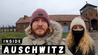 Inside Auschwitz Concentration Camp  Walk Through Nazi Death Camp Oświęcim POLAND [upl. by Darrell]