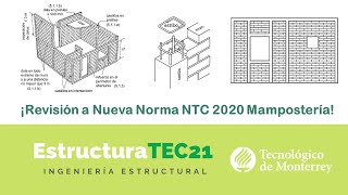 ¡Revisión nueva Norma NTC 2020 Mampostería [upl. by Gnouhc]