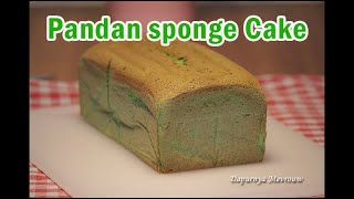 Pandan Sponge Cake Recept Shorts [upl. by Kynthia]