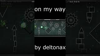 on my way by deltonax wave challenge  Geometry dash [upl. by Knowle244]