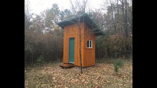 Building an Outhouse Off the Grid [upl. by Akinimod502]