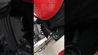 Coolant replacement on honda vf750 c [upl. by Willy]