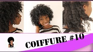 Coiffure 10 Comment je définis mes boucles avec du Karité [upl. by Inirt]