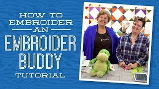 How to Embroider an Embroider Buddy [upl. by Lewellen]