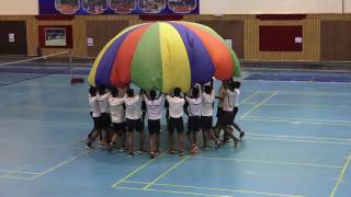 PARACHUTE DISPLAY  LNIPE GWALIOR [upl. by Femmine]