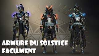 AVOIR LARMURE DU SOLSTICE 2020 FACILEMENT  DESTINY 2 [upl. by Nnaeiluj994]