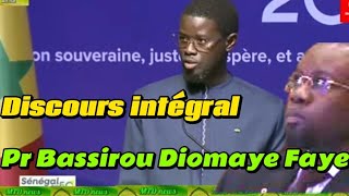 Discours Historique de Bassirou Diomaye Faye  Lancement de la Vision quotSénégal 2050 [upl. by Refinneg]