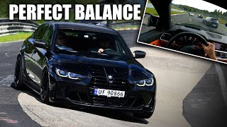 BMW G80 M3 RWD Nürburgring POV Tremendous Driving Dynamics [upl. by Aiekam]