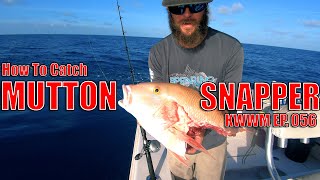 How To Catch Mutton Snapper  Key West Waterman Ep 056 [upl. by Harmony]