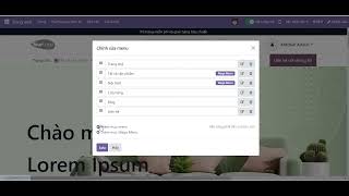 Hướng dẫn tạo Menu Mega Menu và cấu hình Mega Menu cho website Ecommerce Odoo [upl. by Airretal853]