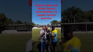 Entrevista com o ex jogador Leandro guerreiro [upl. by Aloke]