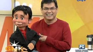 Wanlu and puppet Nicolo on Good Morning Kuya [upl. by Ennahgiel232]