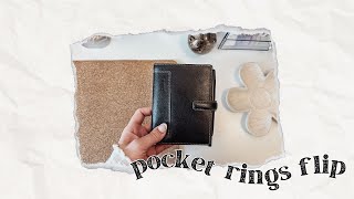 pocket rings flip ✦ Filofax holborn [upl. by Danie]