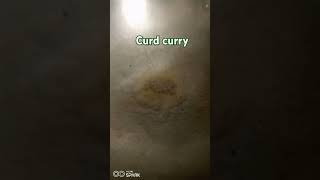 Curd curry Simple Dis cooking recipe [upl. by Macmullin634]