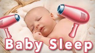 120min  Baby Fön Geräusch zum einschlafen  Haarfön für Babys  Hair Dryer Sleep Sounds [upl. by Notfol988]