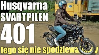 Husqvarna Svartpilen 401 test totalne zaskoczenie warto [upl. by Lowe]