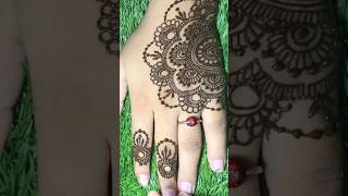 Simple mehndi design youtubeshorts shorts mehndi [upl. by Kirstin]