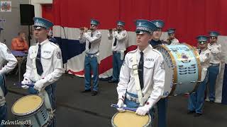 Dunmurry Protestant Boys No9  POTLV Cultural Day  071023 4K [upl. by Ynattir]