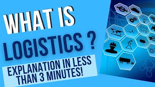 What is Logistics   EXPLANATION IN LESS THAN 3 MINUTES [upl. by Ecienaj625]