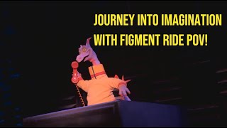 Journey into Imagination with Figment at Epcot Ride POV [upl. by Yraccaz]